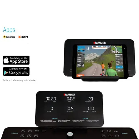 Tapis d'exercice pour cardio-training - Multi-équipé - vue 3