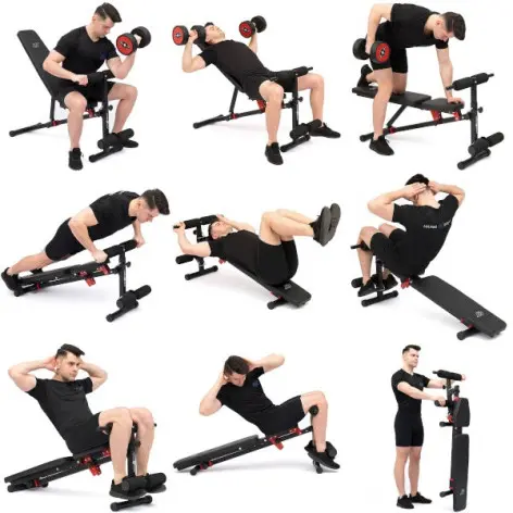 Banc de musculation pliable pour home-gym - vue 6