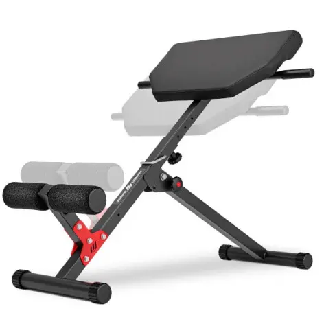 Banc de musculation pour étirement des lombaires