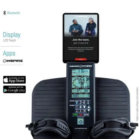 Rameur d'entraînement pour exercice de cardio silencieux - vue 4