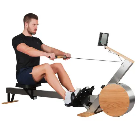 Rameur de sport pour l'exercice de l'aviron à domicile - vue 16