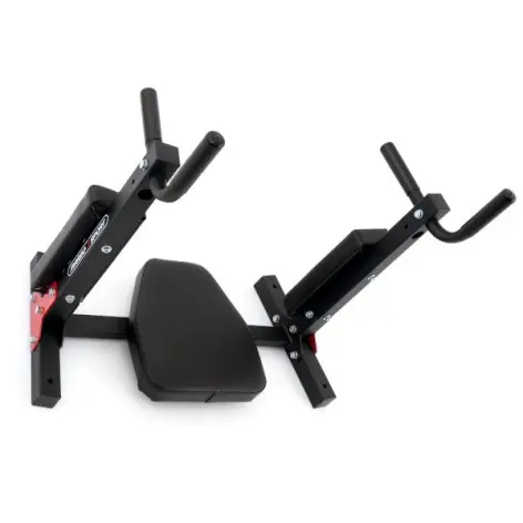 Station dips et abdominaux à fixation murale pour séances d'exercices à capacité de charge 250 kg - vue 3