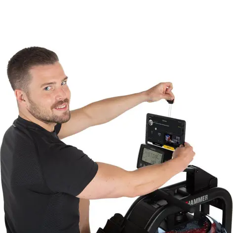 Rameur avec résistance à l'eau - Exercice de l'aviron - vue 16