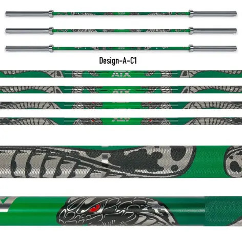 Barre de musculation ATX - Color design - vue 3