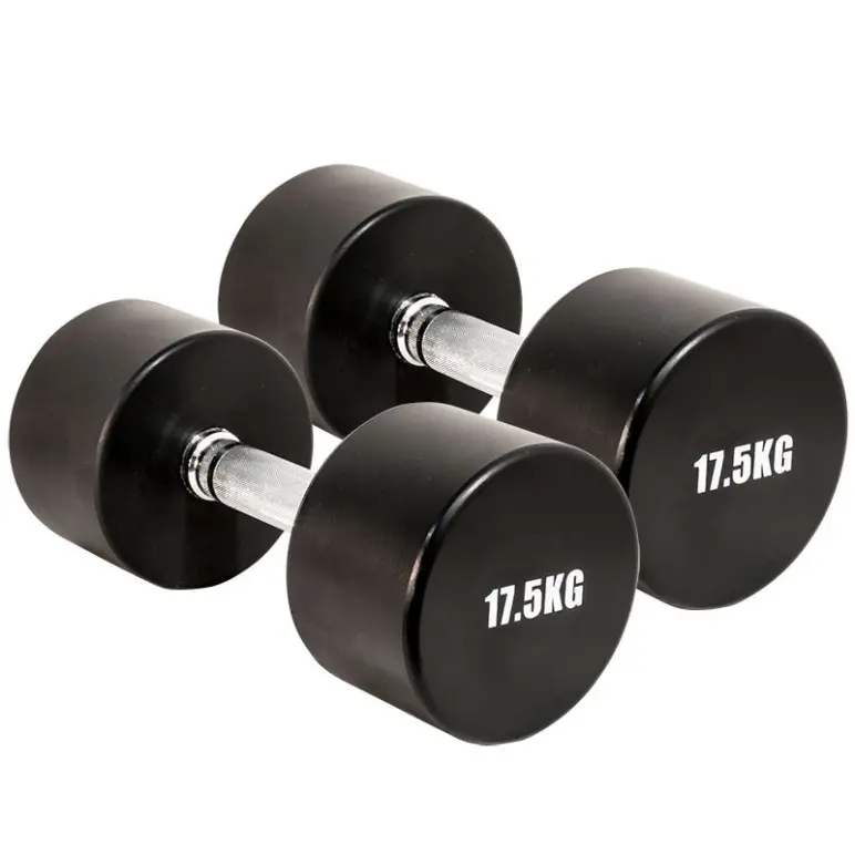 Paire d'haltères pro en acier lourd de 2,5 à 60 kg