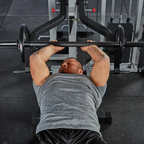 Option de musculation - Barre droite ATX pour triplex, multiplex, ou banc à levier - vue 5