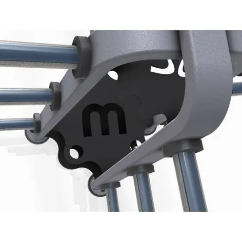 Rack de stockage pour home gym ou salle de sport publique - Barres et disques de poids avec capacité de charge 800 kg - vue 6