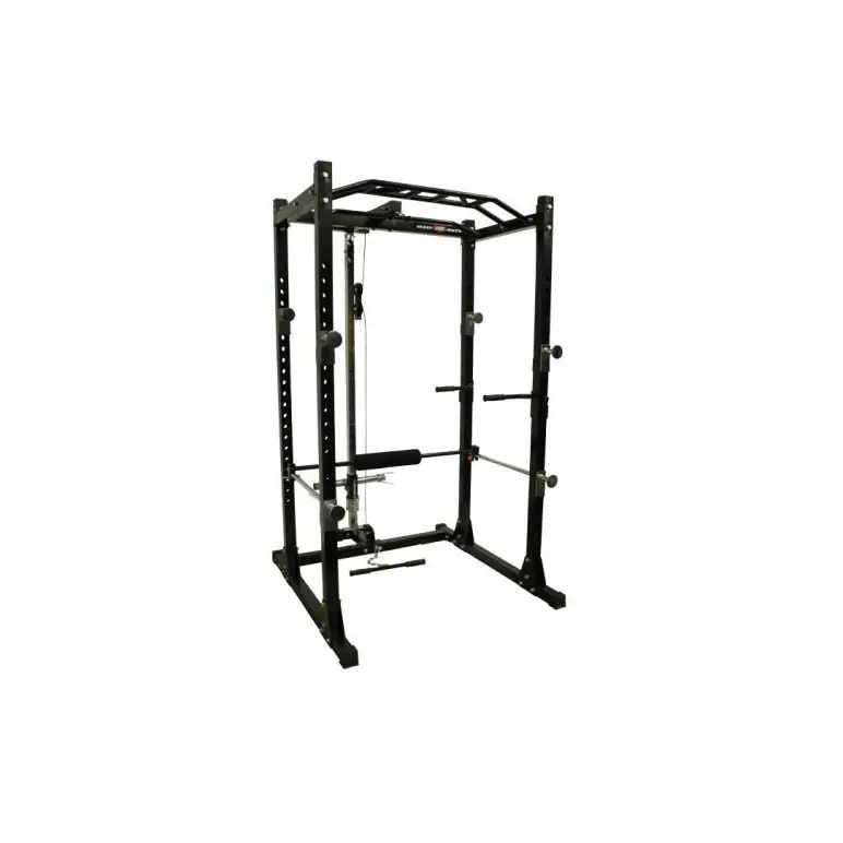 Station complète power rack avec poulie haute et basse