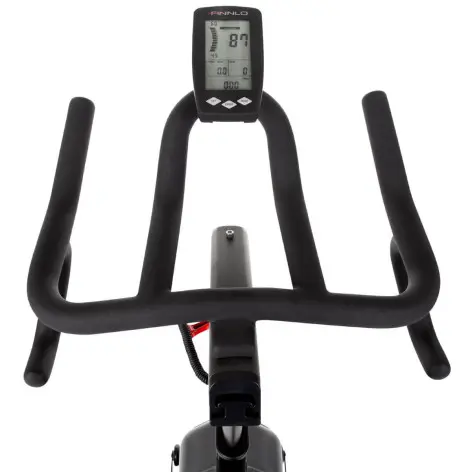 Vélo de spinning professionnel avec roue d'inertie de 25 kg et système silencieux - vue 4