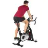 Vélo de spinning professionnel avec roue d'inertie de 25 kg et système silencieux - vue 15