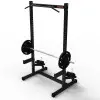 Half rack à squat et développé couché avec barre de traction - vue 4