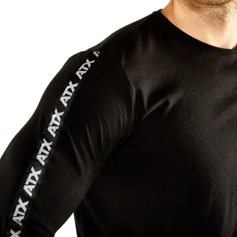 T-shirt de sport en coton avec manches longues ATX - vue 4