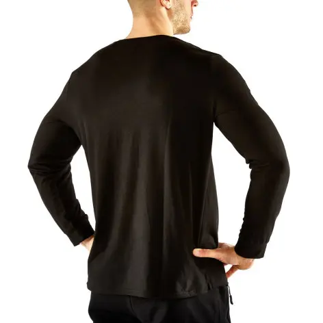 T-shirt de sport en coton avec manches longues ATX - vue 3