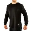 Pull de sport ATX de couleur noir avec col rond - vue 2