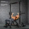 Smith machine avec barre guidée et poste à traction - vue 15