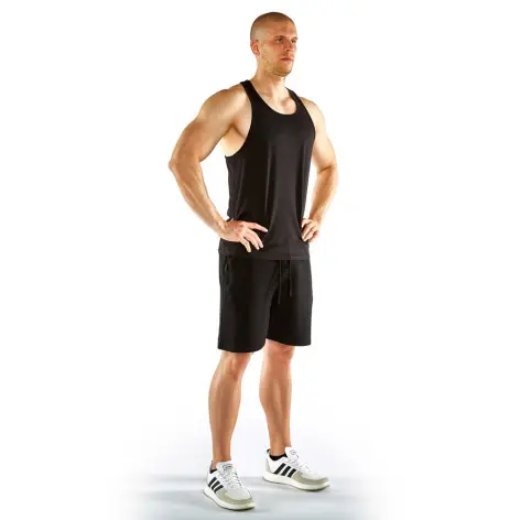 Débardeur noir de sport de marque ATX - vue 5