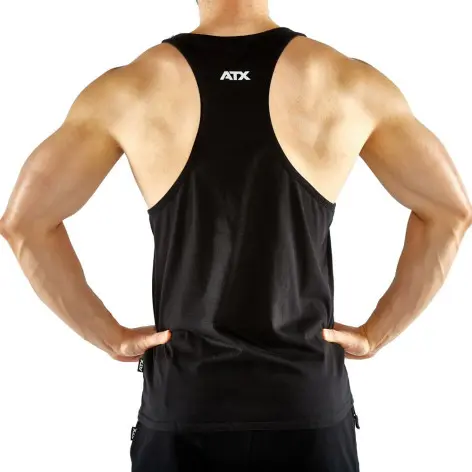 Débardeur noir de sport de marque ATX - vue 4