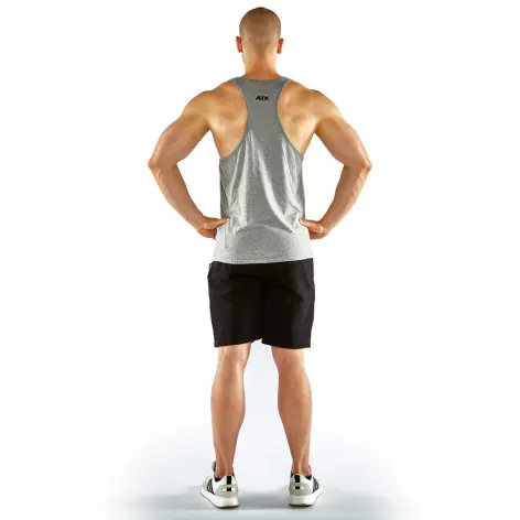 Stringer gris d'entraînement sportif - vue 5