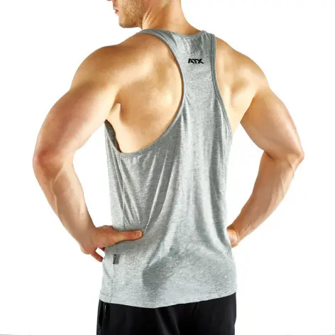 Stringer gris d'entraînement sportif - vue 3