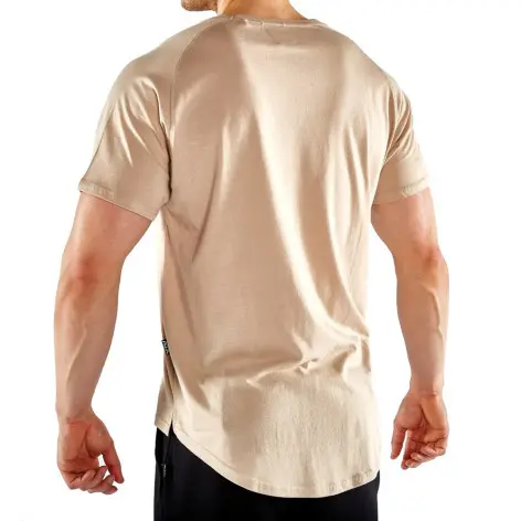 Tee-shirt de sport ATX couleur taupe avec manches courtes - vue 3