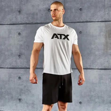 Vêtement de sport de la collection ATX - T-shirt blanc à manches courtes - vue 4