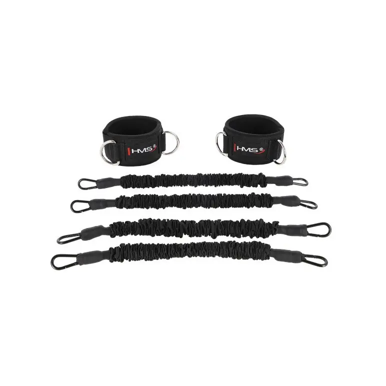 Paire de ceintures de chevilles avec 4 cordes extender - Résistance 4,8 à 7kg