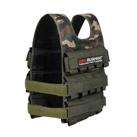 gilet lesté de musculation avec 30 poids de 1kg - vue 8