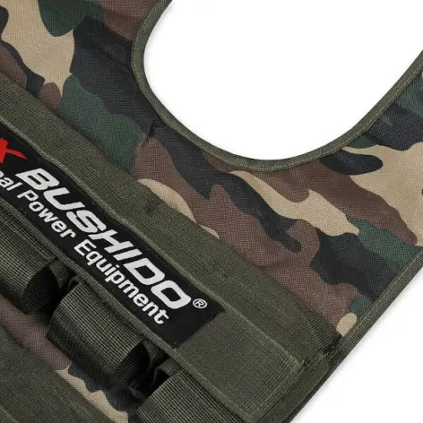 gilet lesté de musculation avec 30 poids de 1kg - vue 11