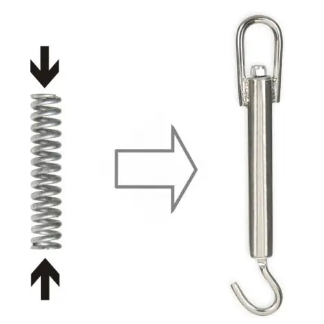 Ressort de suspension pour sac de boxe - vue 3