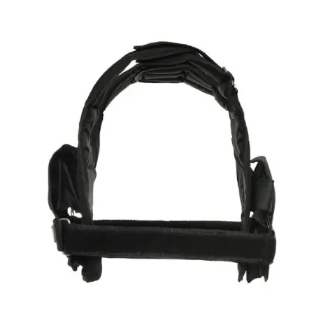 Gilet lesté de musculation noir avec poids adaptatifs - vue 8