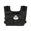Gilet lesté de musculation noir avec poids adaptatifs - vue 6