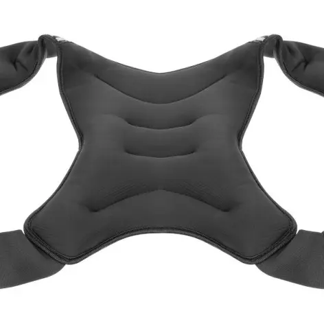 Gilet lesté noir pour musculation et de cross-training - vue 4