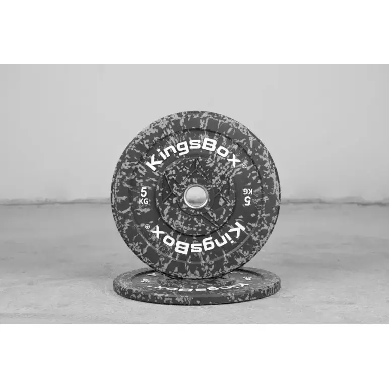 Disques Bumper de musculation en caoutchouc colorés