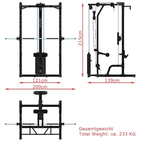 Multipresse ATX avec colonne de poids - vue 14