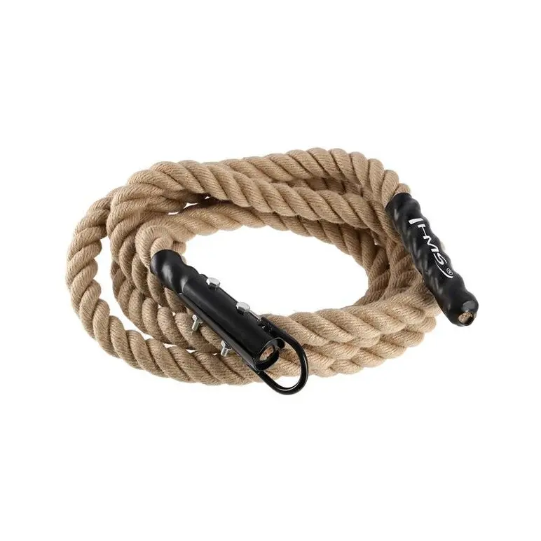 Corde d'escalade en jute de 5 mètres pour entraînement de cross-training