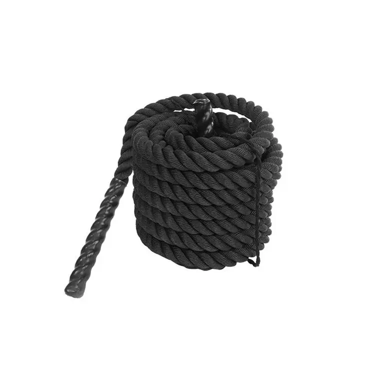 Corde de combat en nylon de 50 mm pour entraînement de cross-training