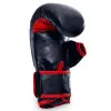 Paire de gants de boxe pour entraînement avec pouce ouvert en cuire 100 % de haute qualité - vue 4