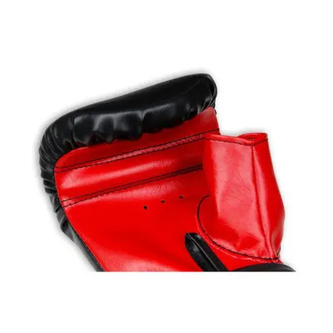 Paire de gants de boxe en cuir synthétique avec pouce ouvert - vue 3