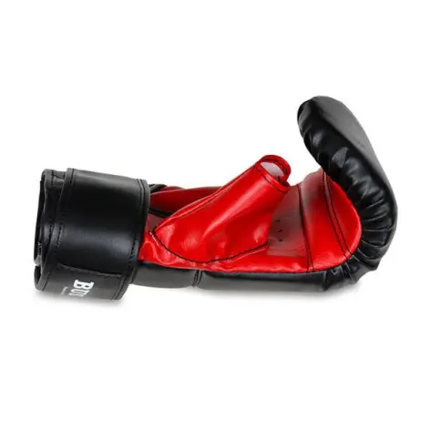 Paire de gants de boxe en cuir synthétique avec pouce ouvert - vue 2