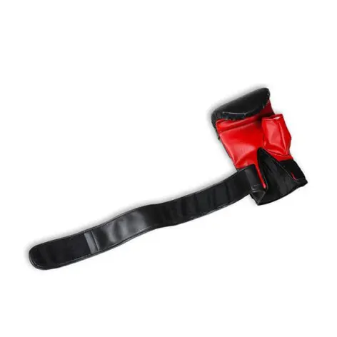 Paire de gants de boxe en cuir synthétique avec pouce ouvert - vue 4