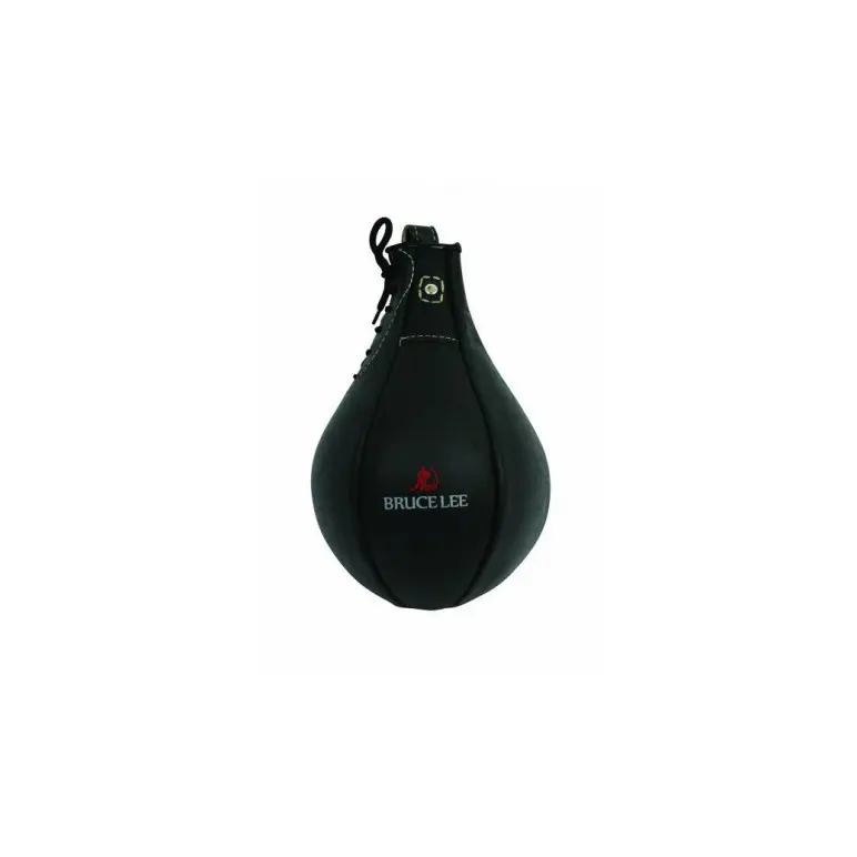 Poire de vitesse en cuir pour entraînement de boxe diamètre 17 cm