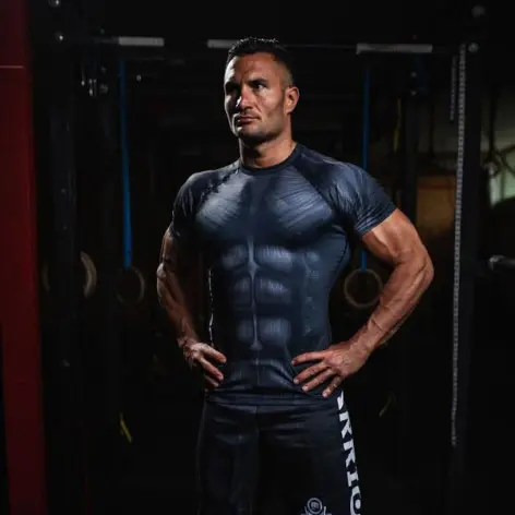 T-shirt de sport pour entraînement de cross-training ou sports de combat - vue 6