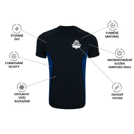 T-shirt de sport anti transpirant et anti odeur pour cross-training ou sports de combat - vue 7