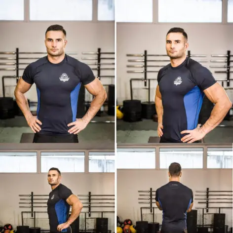 T-shirt de sport anti transpirant et anti odeur pour cross-training ou sports de combat - vue 9