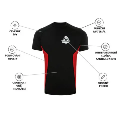 T-shirt de sport pour entraînement de cross-training ou sports de combat - vue 6