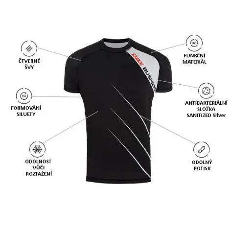 T-shirt de sport pour entraînement de cross-training ou sports de combat - vue 6