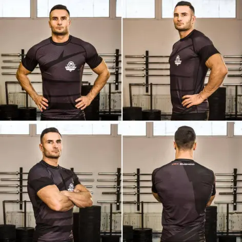 T-shirt de sport anti transpirant et anti odeur pour séances de cross-training ou homegym - vue 8