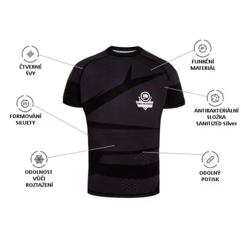 T-shirt de sport anti transpirant et anti odeur pour séances de cross-training ou homegym - vue 6