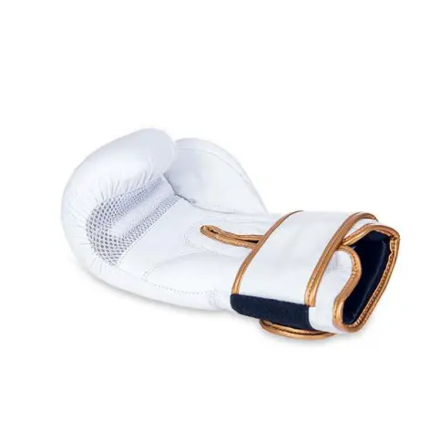 Gants de boxe en cuir naturel pour trainings de sport - vue 4