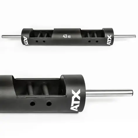 Log bar strong man pour entraînement de force - vue 4